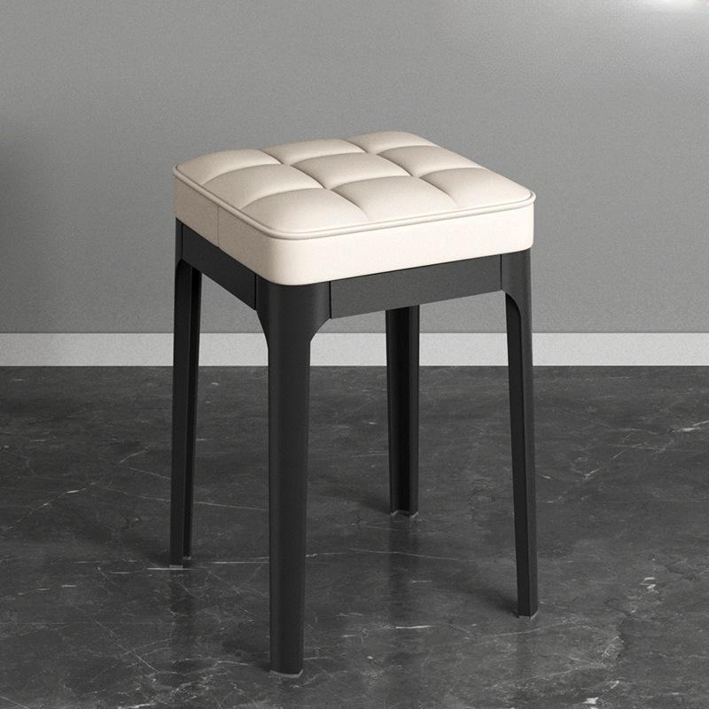 

Легкий Роскошный ПП Материал Квадратный Табурет Штабелируемое Хранение для Ресторана Чтения Живописи Многофункциональный Табурет Мебель для Гостиной