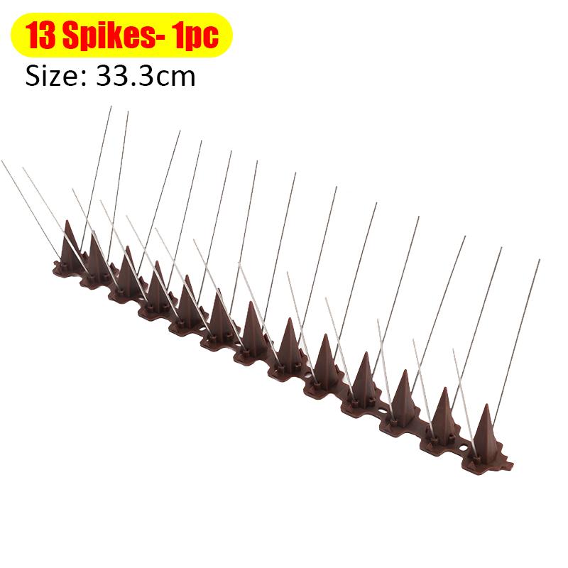 

2/1pcs Plastic Anti-Bird Spikes Garden Anti-theft Deterrent Spike Fence Wall Pigeon Cat Proof Prevent Tools Anti Climb Cat Spike