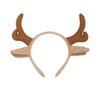Clearstone Cosplay Christmas Reindeer Headband, Unisex, Brown