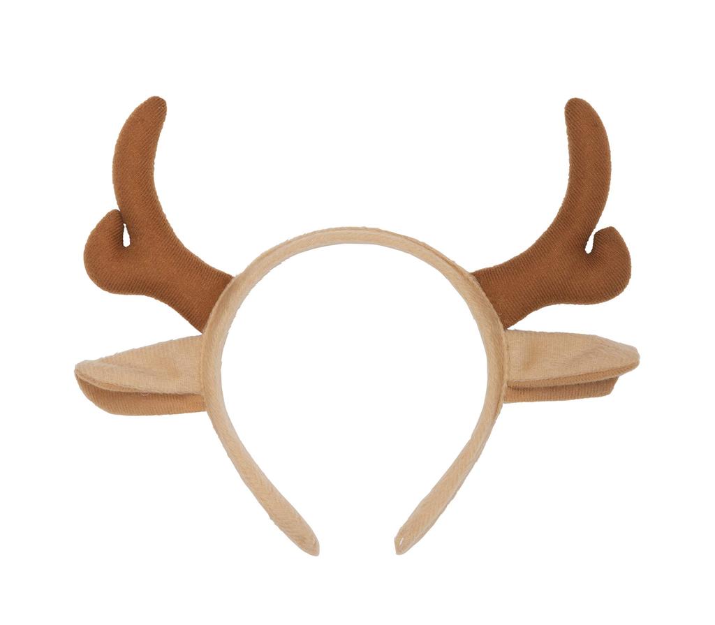 Clearstone Cosplay Christmas Reindeer Headband, Unisex, Brown