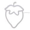 Strawberry Neon Light Battery Powered Cute Fruit Shape LED Strawberry Neon Sign for Room Restaurant Bar Red Green