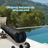 Pool Solar Reel Cover Pool Solar Reel Protective Cover Oxford Cloth Outdoor Pool Blanket Protector for Swimming Pools Black