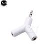 Adaptador de Fone de Ouvido Y 3.5mm Adaptador Duplo Jack Plug Divisor de Fone de Ouvido Estéreo Para PC/MP3 Smartphone Player Compartilhar Música