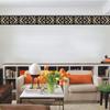 10pcs Building Border Acrylic Mirror Sticker Wall Art Home Removable DIY Decoration Irregular Mirror Wall Stickers Home Decor