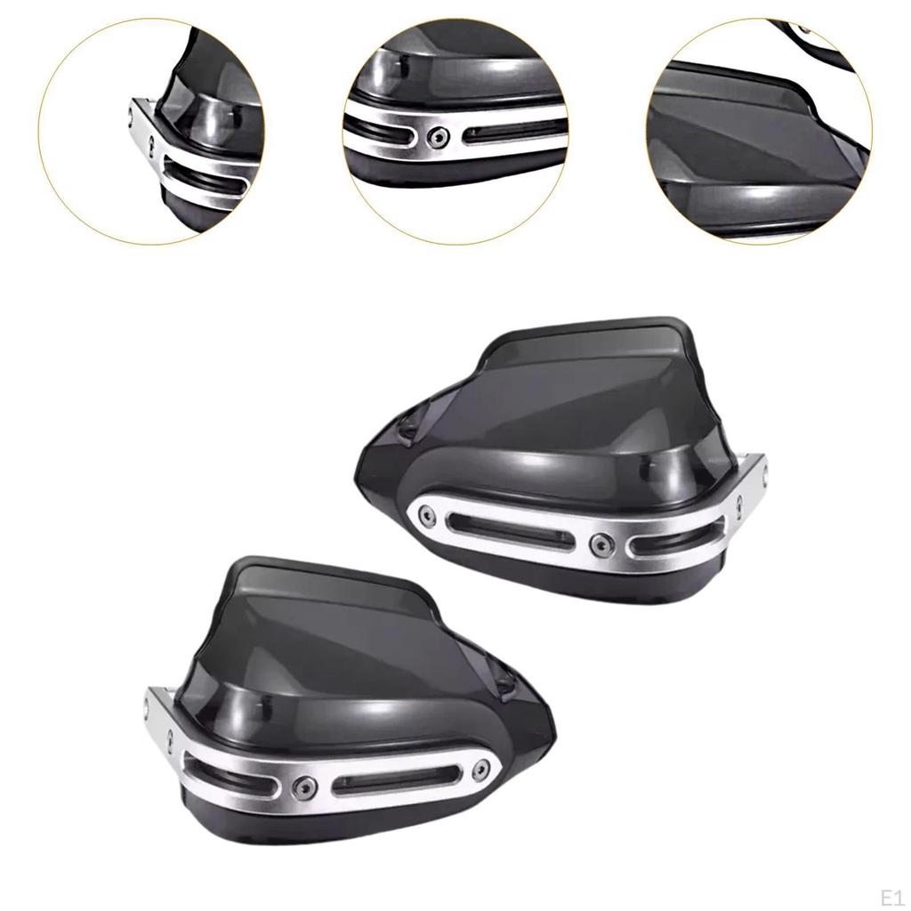 2x Motocross Wind Deflector Protectors Protector Motorcycle for Accs