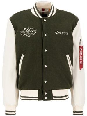 Winter Jacket Alpha Industries Varsity Air Force Jacket (138107) Dark Olive