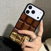 Capa Case for iPhone 17 Air 16 Pro Max 15 Plus 11 13 Mini 14 12 Back Phone Cover Chocolate Bar