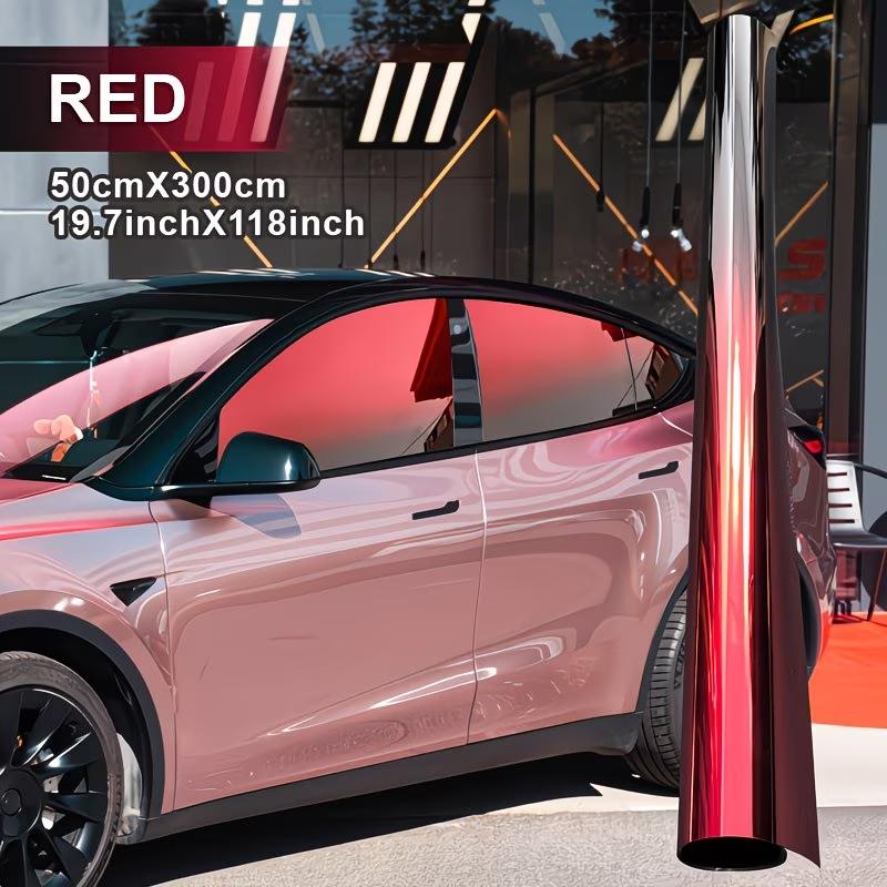 Car Window Privacy Film Gradient Tint Static Cling UV Protection Heat Shield