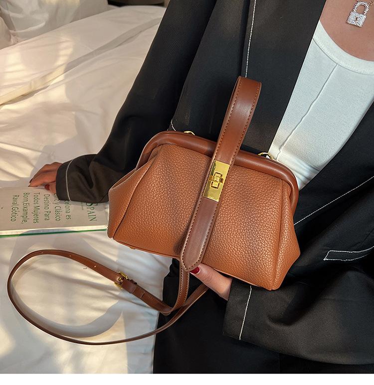 Tasche Damentasche 2022 modische neue Krokodilmuster Clip Handtasche modische vielseitige Schulter Umhängetasche