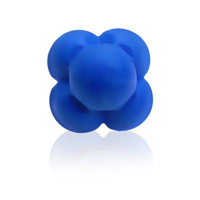 Hexagonal Ball Rubber Bounce Balls  Speed Reflex Coordination Trainer