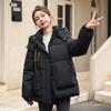 Women Parkas Winter Thick Casual Hooded Fashion Cotton Warm Short Jackets Korean Zipper Snow Wear Coats Puffer Parka