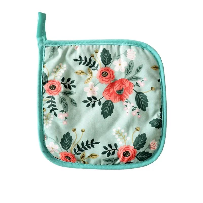 Oven Mitts Kitchen Pot Holder Potholder Mitten Oven Mitt Kitchen Gloves Heat Resistance Potholders Mittens BBQ Glove Pot Gloves