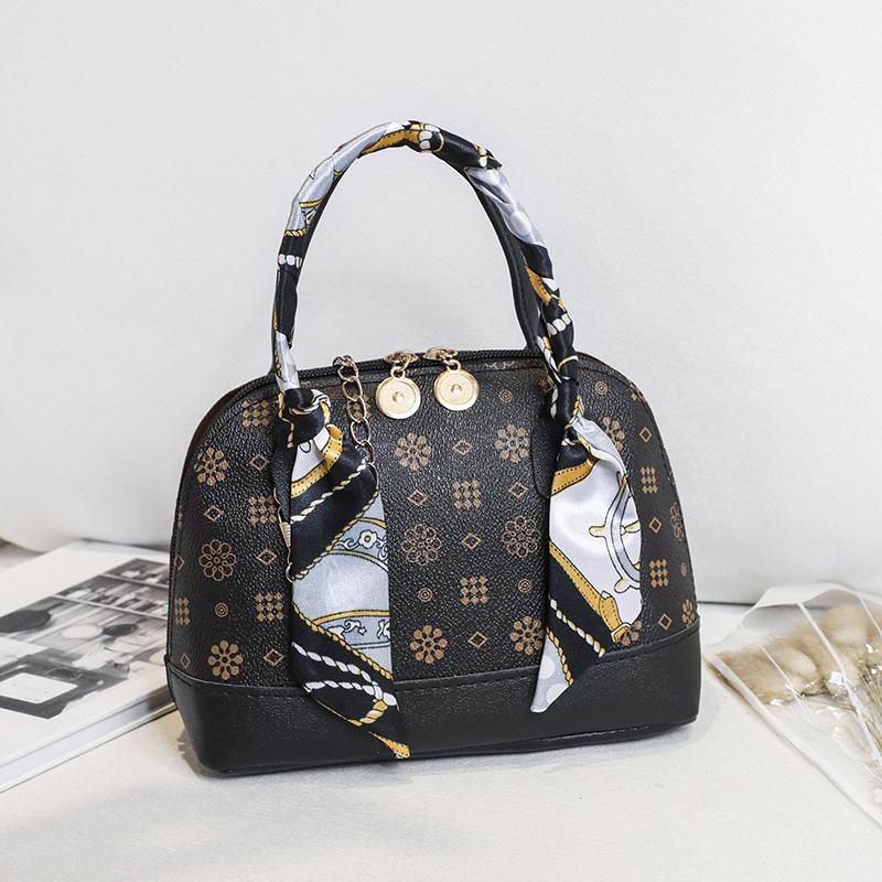 New Printed Shell Bag Women's Bag Women's Messenger Bag Handbag a Small Bag Mobile Phone Bag