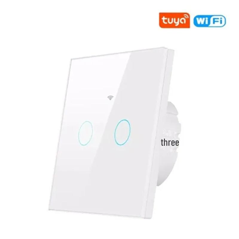 Comutator inteligent WiFi Touch Tuya, compatibil Alexa și Google Home, telecomandă 433RF, 1/2/3 direcții