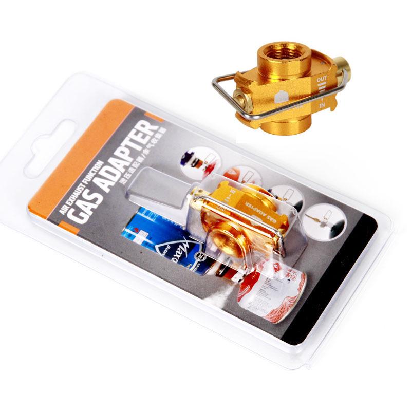 

Портативный адаптер для газового баллона для кемпинга на открытом воздухе и заправки