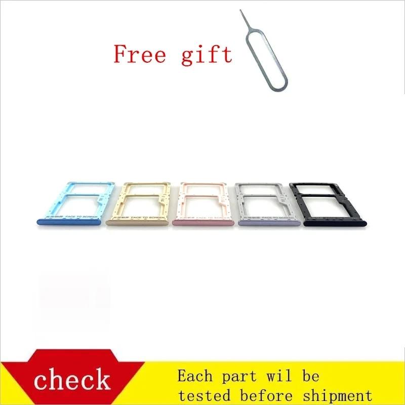 SIM Card Tray :Replacement for Xiaomi Redmi 6/6A -Quality Perfect Fit Sim Card Holder Slot adapter and Micro SD Card Tray Holder
