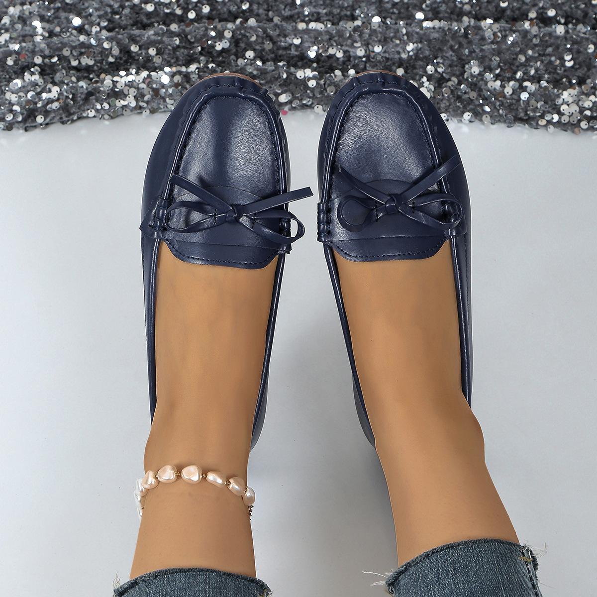 

Туфли для мам среднего и пожилого возраста, весенние и осенние, одинарные туфли, мягкая подошва, нескользящая, женская обувь, плоская подошва, новые, удобные, Doudou 43