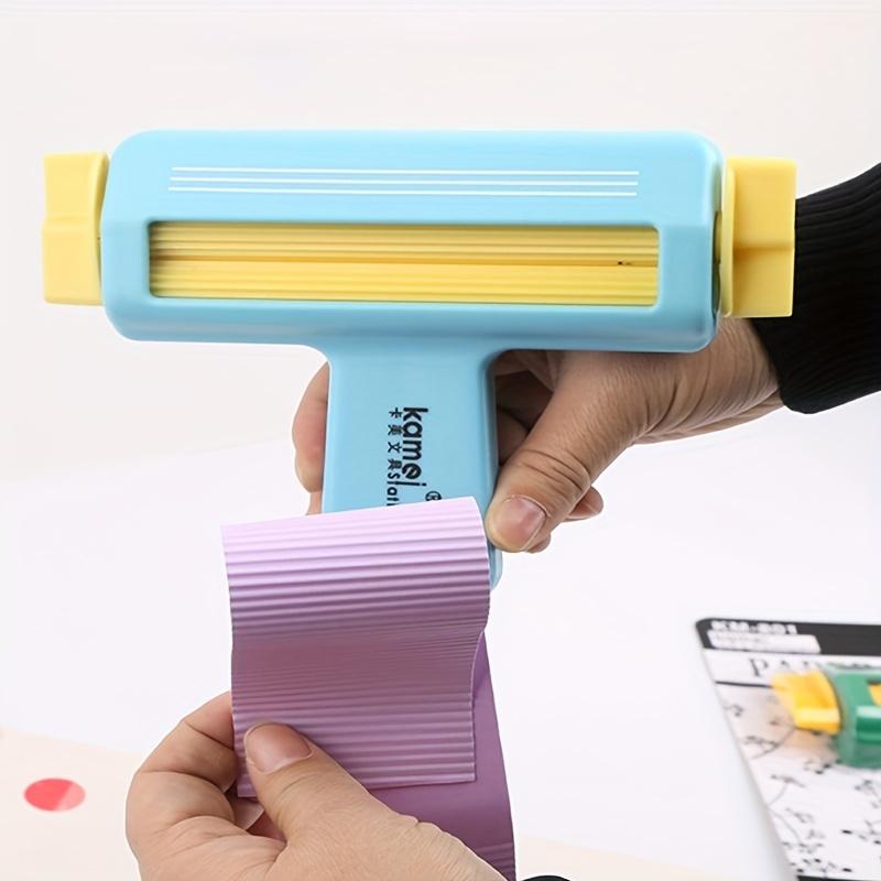 1pc Round DIY Scrapbook Punch Hand Tool Paper Embossing Machine with Craft Embosser for Scrapbooking,PVC Material