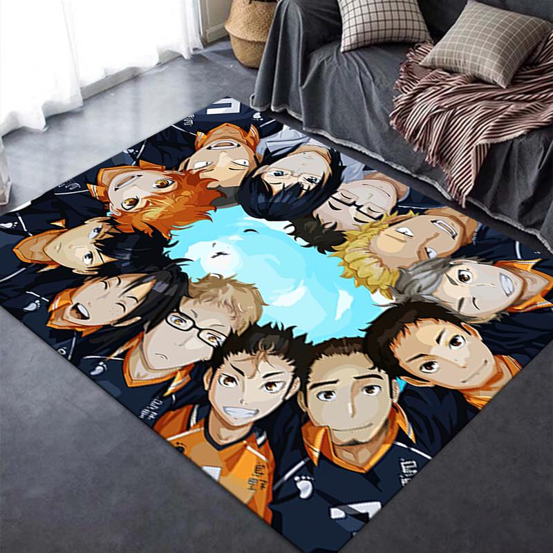 2025 New Haikyu!! Anime Carpet Rug for Living Room Bedroom Home Sofa Decoration,Kids Play Non-slip Floor Mat53
