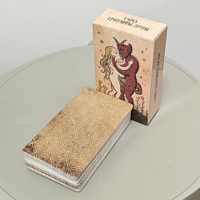 Trionfi Della Luna Tarot Deck 78 Pcs Tarot Cards In Russian Language 10.3*6cm