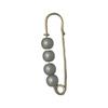 Pearl Waist Pin Brooch for Adjustable Skirt Fit