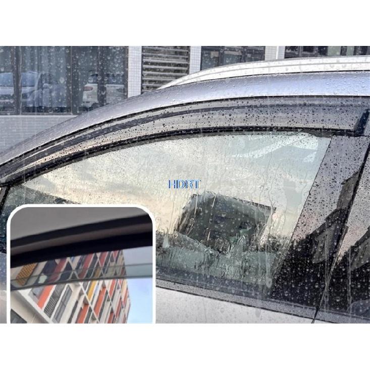 For BYD Sealion 06/Sealion 6 2025 + Car Styling Window Visor Shelter Sun Rain Deflector Rear View Mirror Weather Shield Cover