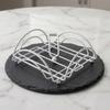 Modern Metal Napkin Holder Square Shape Napkin Tray Iron Art  Tissue Rack  Tabletop Display