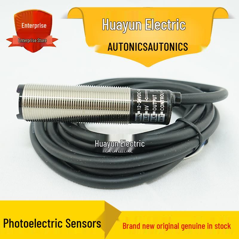 Authentic BR100-DDT-P Autonics Diffuse Reflective Photoelectric Switch Sensor BR100-DDT