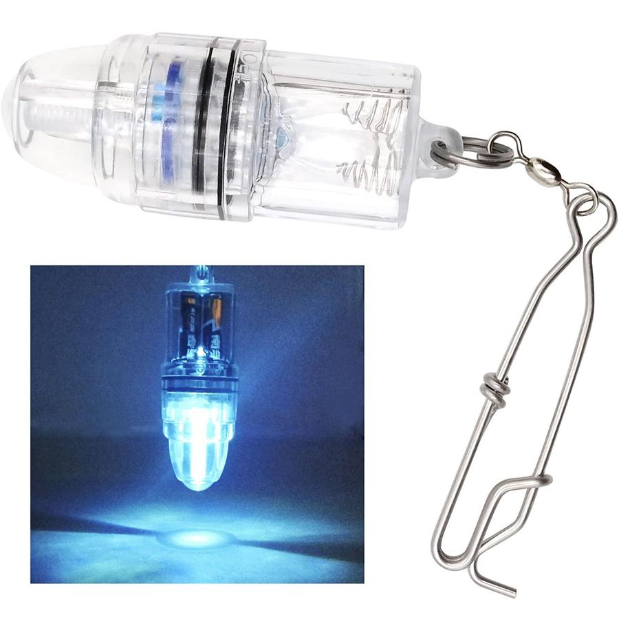 

Рыболовный свет Глубокий Drop Light Подводная рыба, привлекающая приманки, лампа с ярусным зажимом 2100 футов 1 шт. Рыба, привлекающая приманку