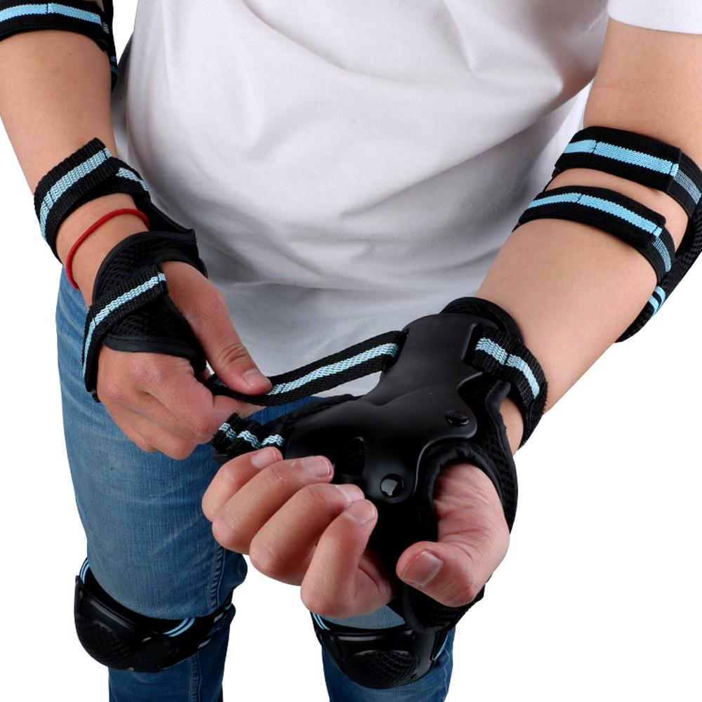 Best Skateboard Pads For Adults Adult Protective Gear Set - Adjustable Knee Pads, Elbow Pads & Wrist Guards For Skateboarding & Sports Tactical Knee Pads