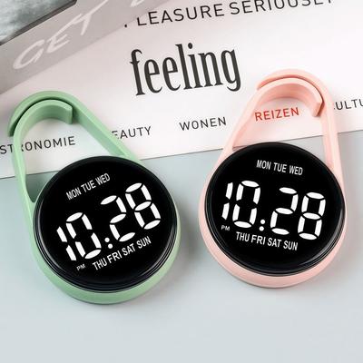 LED Pocket Watch Portable Luminous Pocket Watch Electronic Hanging Watch Children/Adults