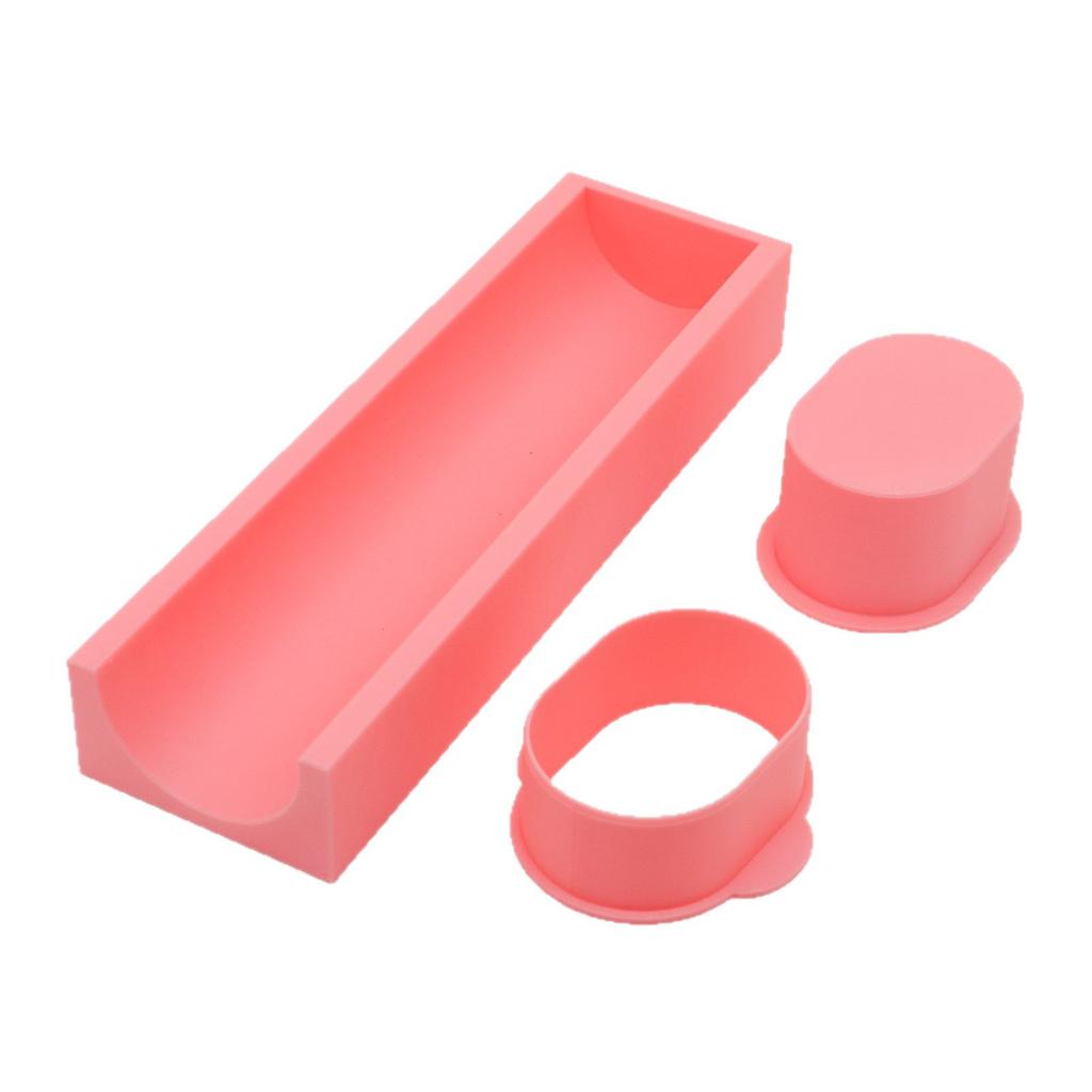 3D Printed Oval Cake Pop Mold Set DIY Cake Popsicle Press & Cookie Mold Baking Tools