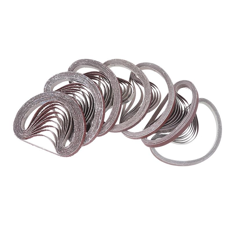 10Pcs Sanding Belt Belts For Sander Power Tool 40,60,80,100,120,180,320 Grit