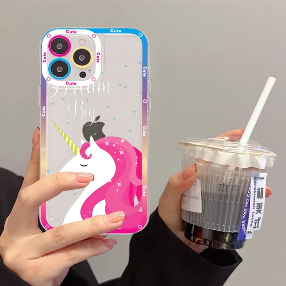 Cartoon Unicorn Phone Case For Redmi 7 8 9 A For Redmi Note 5 7 8 9 10 11 Pro Max 4G 5G Funfas