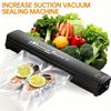 VacuumComes with 10 Vacuum Bags Sealer Household Automatic Vacuum Sealing Machine Plastic Sealing Food Vacuum Packaging Machine Vacuum Sealing Machine
