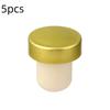 5pcs Reusable T-shaped Bottle Stoppers Corks for Wine Perfect for Long-term Storage