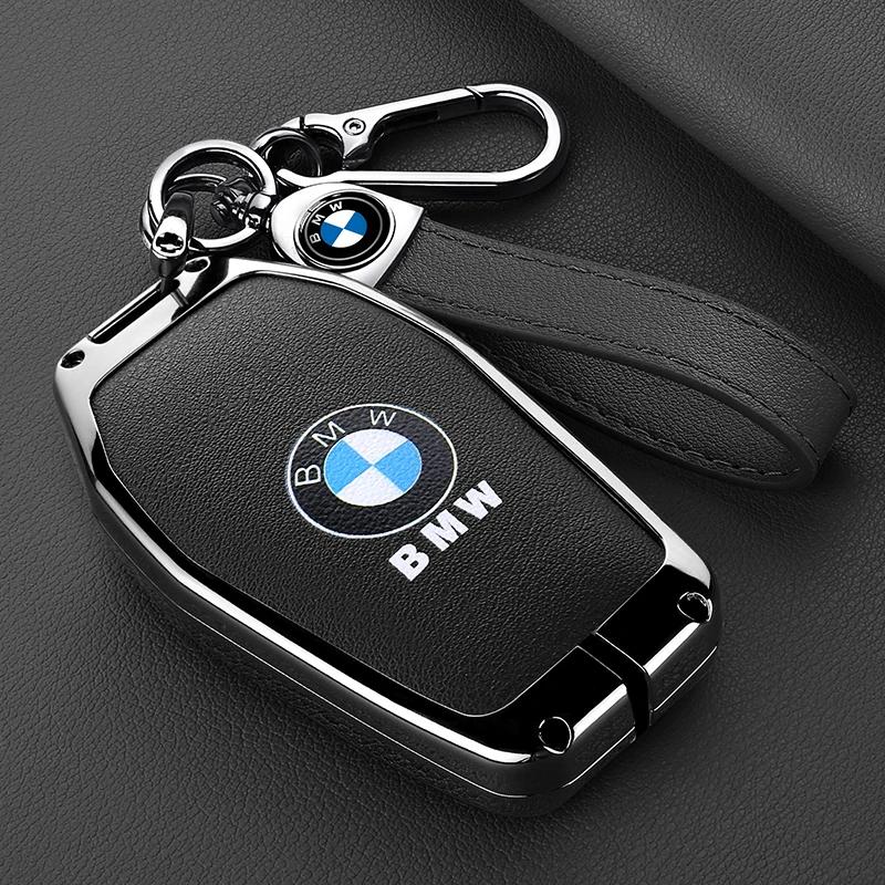 Car Sticker Hot 2025 Leather Car Remote Key Case Fob Cover For BMW 5 7 Series G11 G12 G30 G31 G32 I8 I12 I15 G01 X3 G02 X4 G05 X