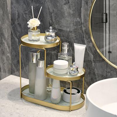 Banyo Kozmetik Tepsi Biblo Masa Tepsileri Tabak Tezgah Düzenleyici Ev İçin Tuvalet Masası