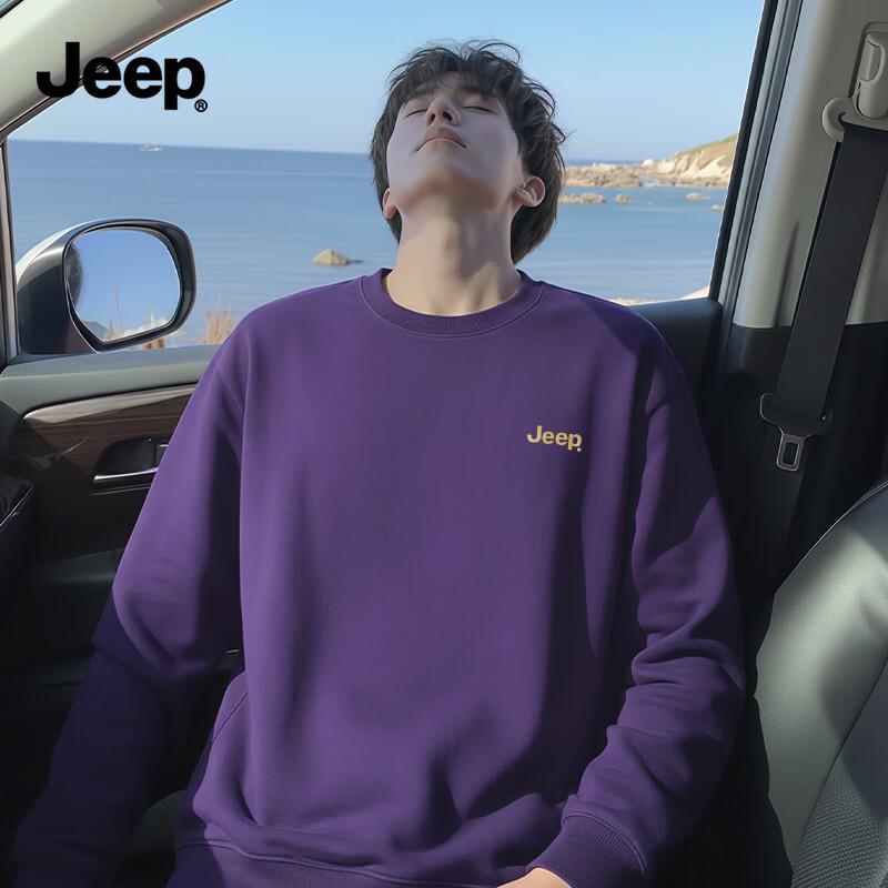 JEEP Men's Heavyweight Long Sleeve Sweatshirt