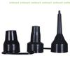 [C]3 Sizes Nozzle Pump Nozzle Head Air Inflator Adaptor Replacement Nozzles Black Air Nozzle of Blower Charging Pump