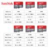 SanDisk Ultra microsd 128GB 32GB 64GB 256GB 512GB A1 Karta Micro SD Karta SD TF Karta Pamięci Klasy 10 do Telefonu