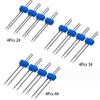 12pcs 3 Sizes Twin Needles wth Plastic Box Double Needles  for Household Sewing Machine