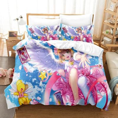 Set Biancheria da Letto Stampato 3D Piumino Copripiumino per Camera da Letto Singolo Matrimoniale King Size Tessuti per la Casa 2/3pz