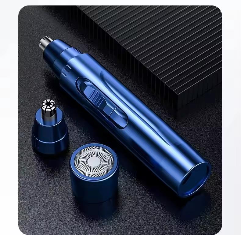Electric Nose Hair Trimmer Implement Shaver Clipper Men Women Ear Neck Eyebrow Trimmer Shaver Man Clean Trimer Razor Remover Kit
