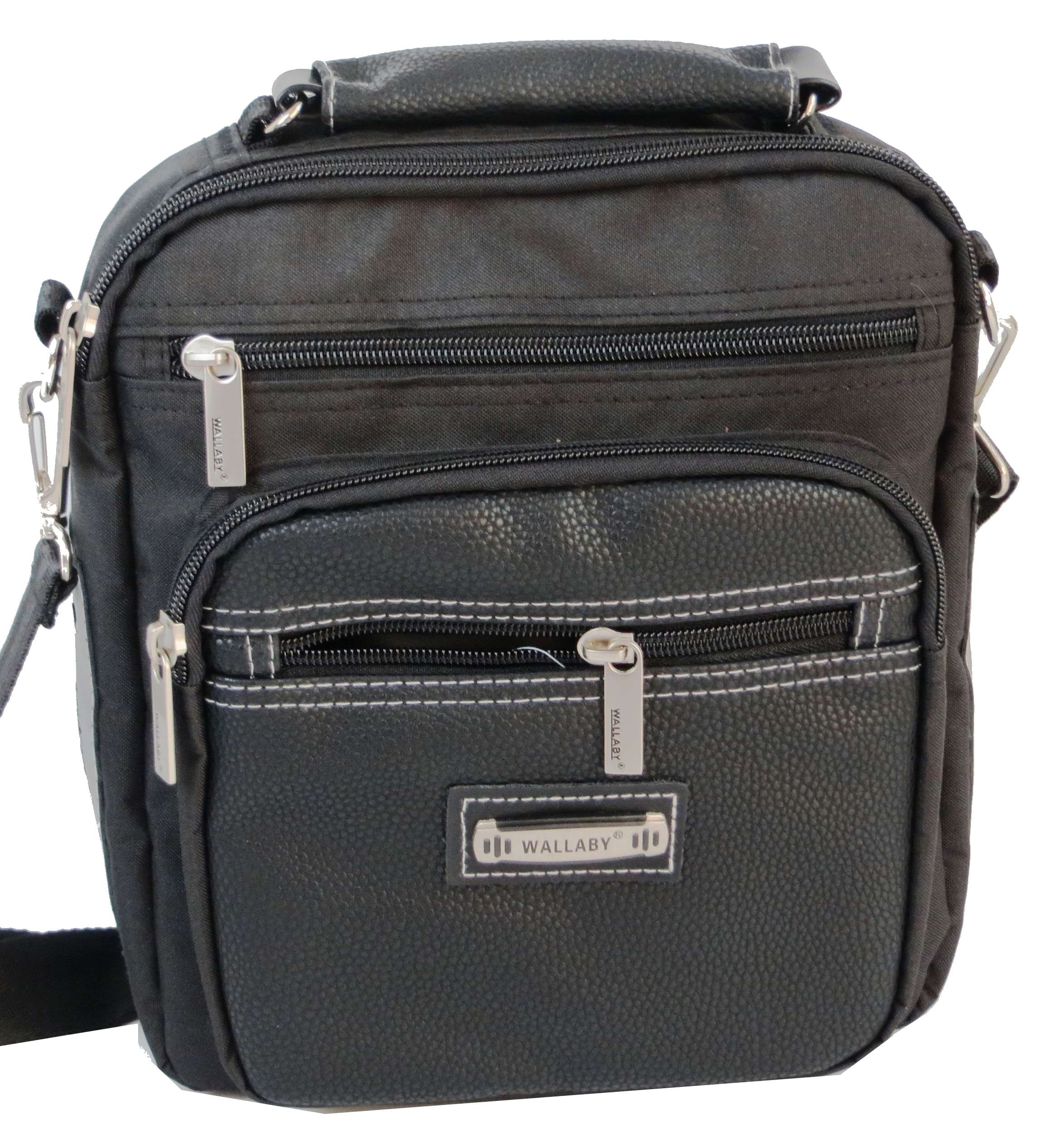 

Сумка на плече Wallaby 854 22*27*12cm чорний