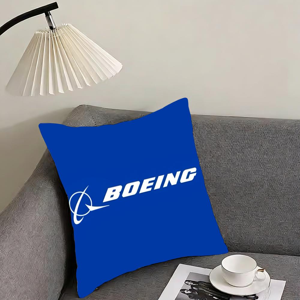 Luxury BBoeing Cushion Cover Elegant Comfort Pillowcase Sofa Bed Doublesided Printed Invisible Zipper Home Decor