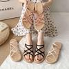 Roman Sandals Fairy Wind Flat Bottom Wear Beach Shoes Seaside 2025 Summer Spring New Versatile Slippers