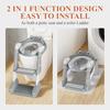Adjustable Potty Chair, 2 IN 1 Toddler Training Toilet Seat with Anti-Slip Step Stool Ladder for Kids, Soft Seat Potty Set