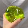 Apple Moldable Stress Ball Coconut Oil Squishy Transparent Apple Non-Bounce Squeeze Ball Asmr Sensory Toy Toy