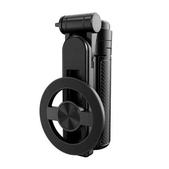 Mini Magnetisk Selfiestang med Bluetooth-kompatibel Fjernkontroll 360 Graders Rotasjon Bærbar Multifunksjonell Selfiestang med Utvidbart Stativ